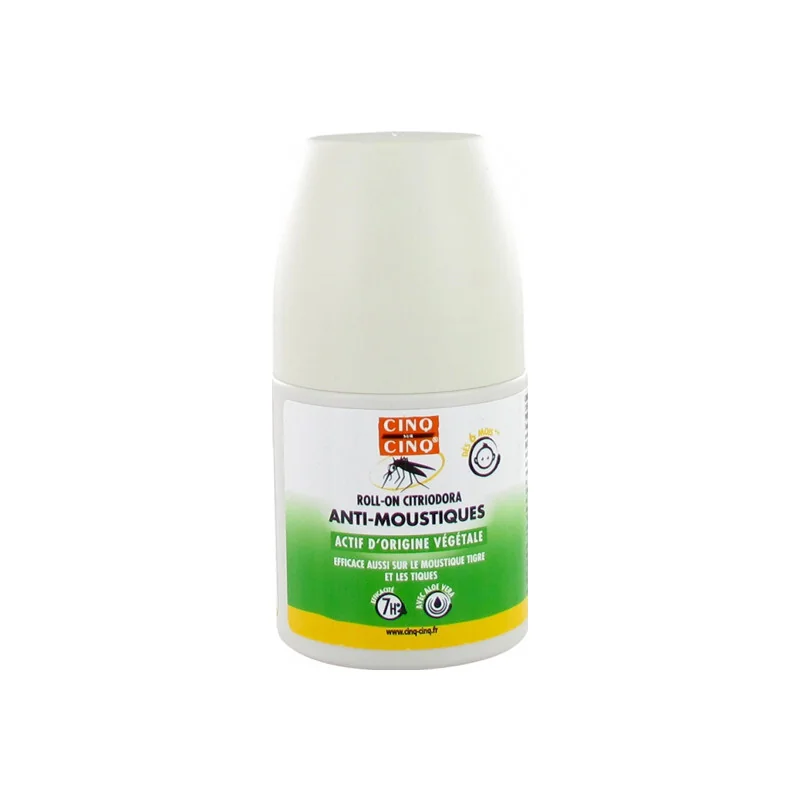 Cinq sur Cinq roll-on Citriodora anti-moustiques 50ml