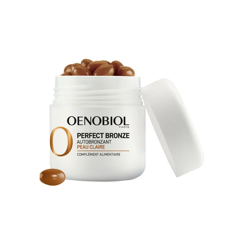Oenobiol Perfect Bronze autobronzant peau claire 30 capsules