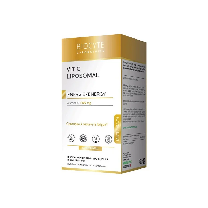 Biocyte Vit C Liposomal vitamine C 1000mg 14 sticks
