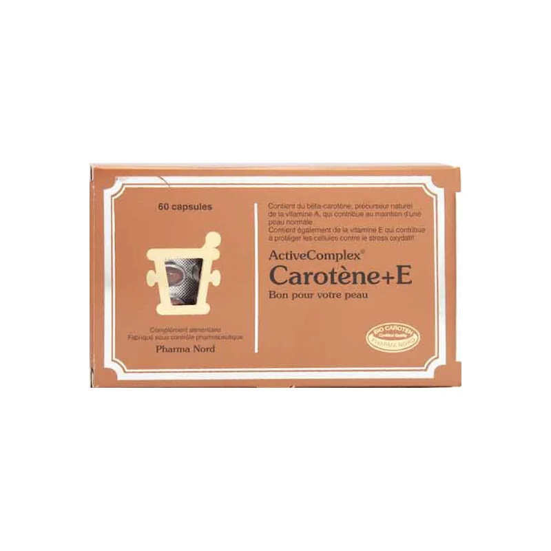 Pharma Nord ActiveComplex Carotène + E 60 capsules