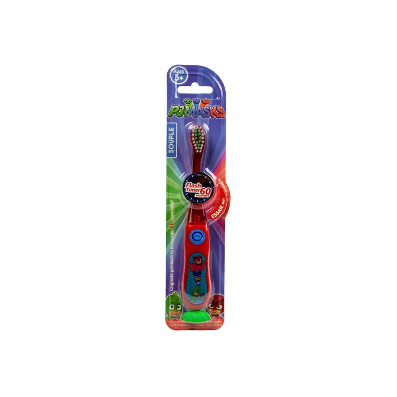 Tinokou Pyjamasques brosse à dents lumineuse pour enfant