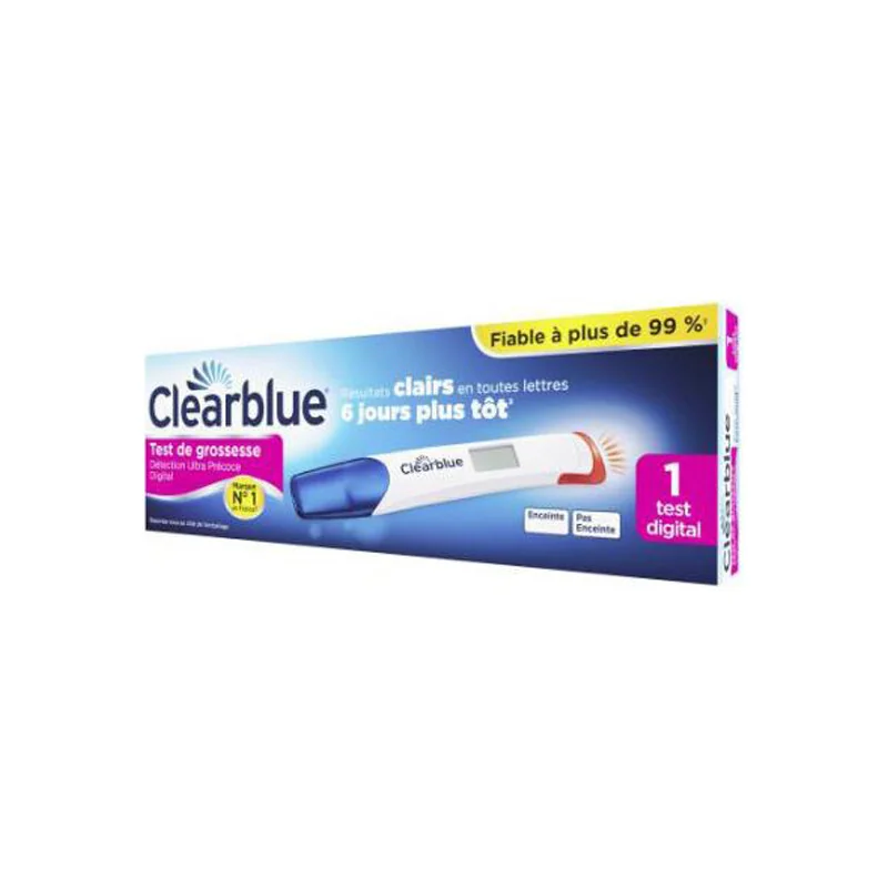 Clearblue Test de grossesse Détection ultra précoce digital