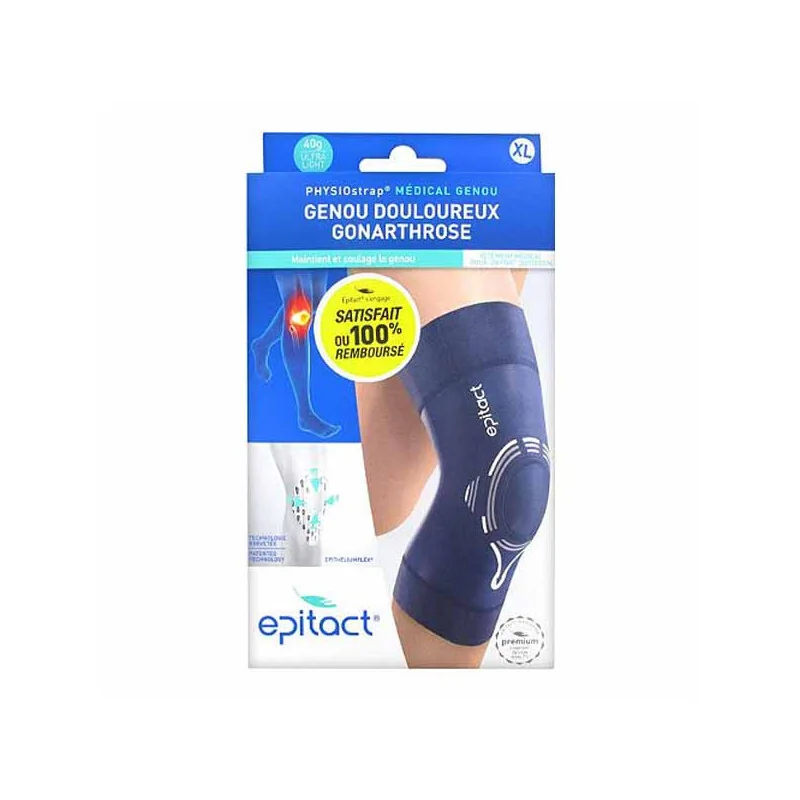 Epitact Physiostrap Genoux Douloureux Gonarthrose taille XL