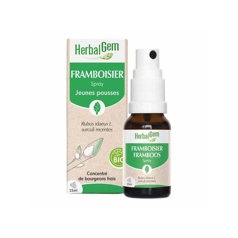Herbalgem Framboisier spray Jeunes pousses 15ml