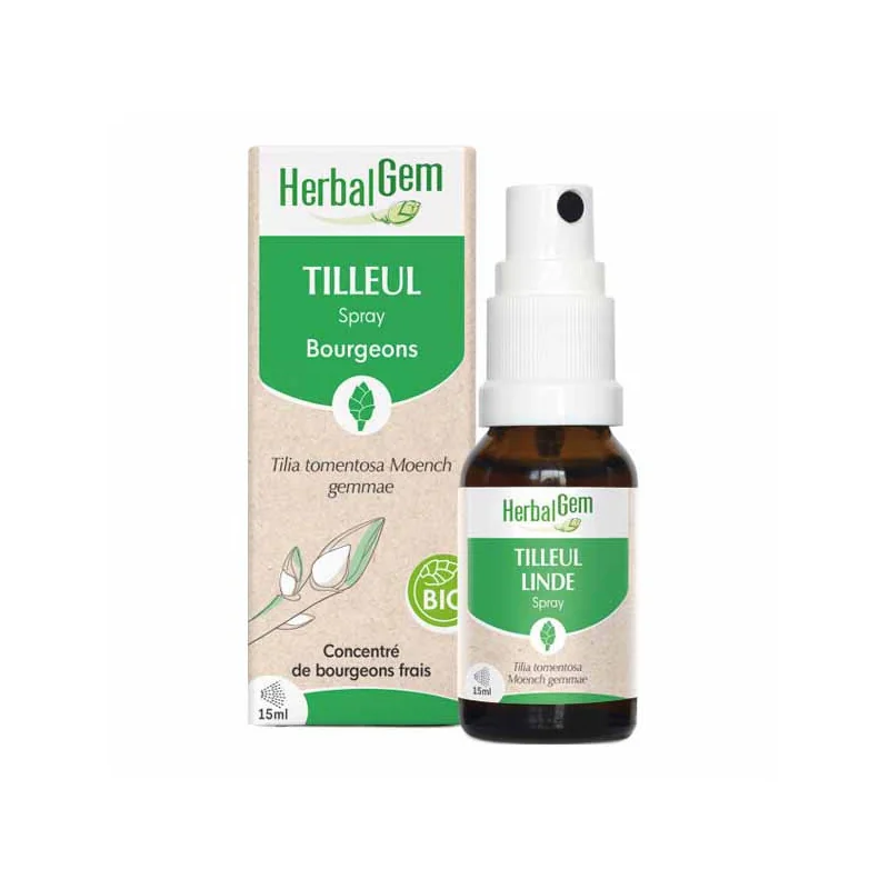 Herbalgem Tilleul spray Bourgeons bio 15ml