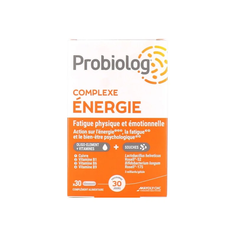 Probiolog Complexe Énergie 30 gélules