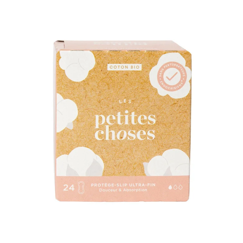 Les Petites Choses Protège Slip Ultra Fin coton bio boîte de 24
