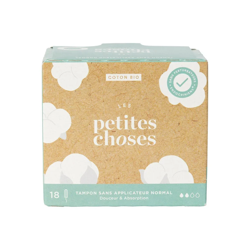Les Petites Choses Tampon Bio Flux normal boîte de 18