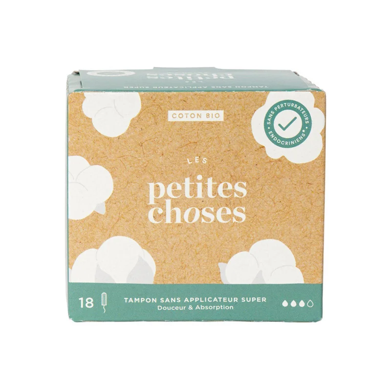 Les Petites Choses Tampon Bio Flux super boîte de 18