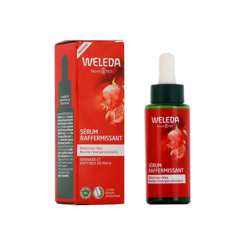 Weleda sérum raffermissant Grenade et Peptides de Maca 30ml