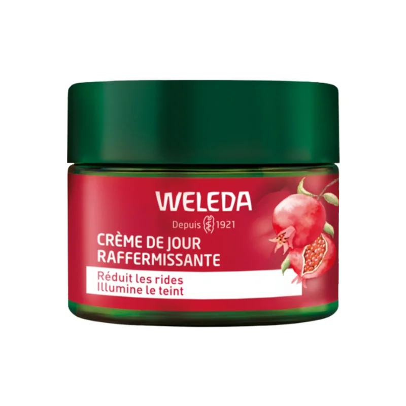 Weleda crème de jour raffermissante Grenade et Peptides de Maca 40ml