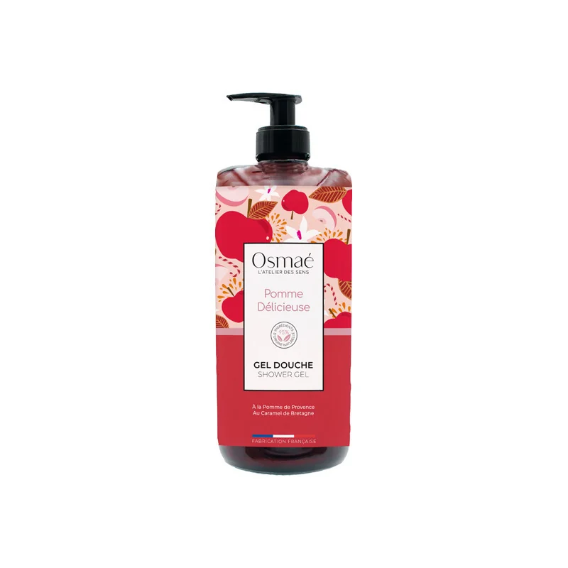 Osmaé Pomme Délicieuse gel douche 1L