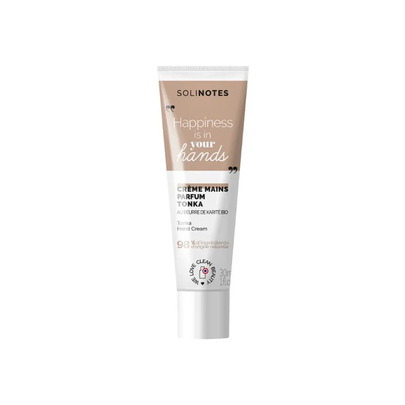 Solinotes Tonka crème mains 30ml