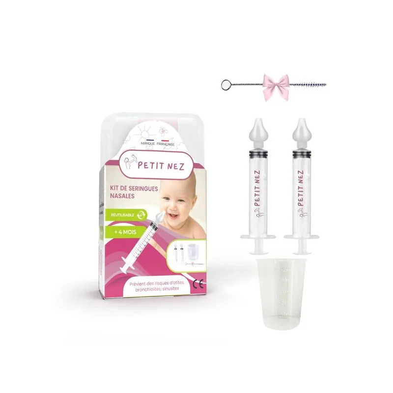 Petit nez Kit de seringues nasales