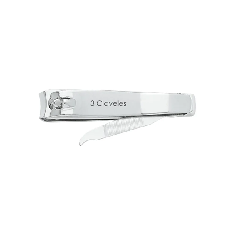 3 Claveles coupe ongles avec lime 8cm