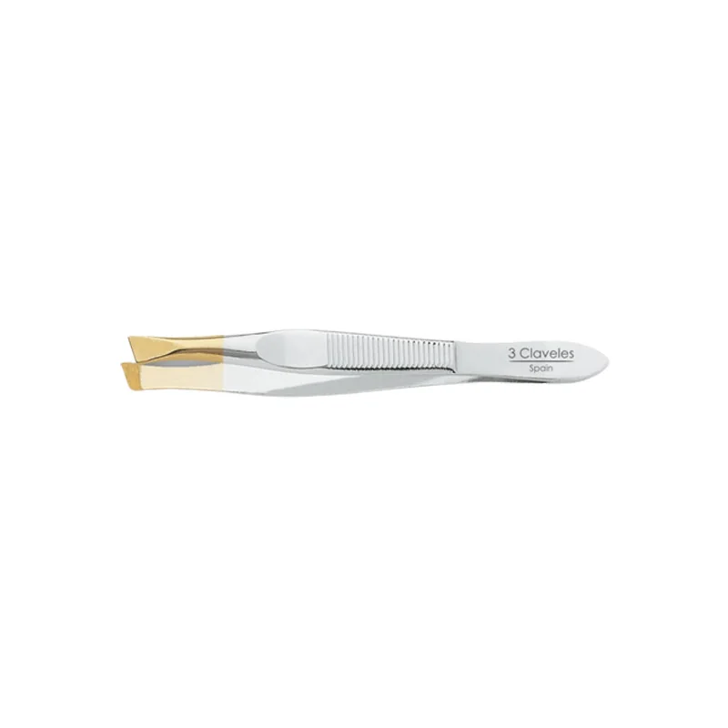 3 Claveles pince à épiler Biais 8cm