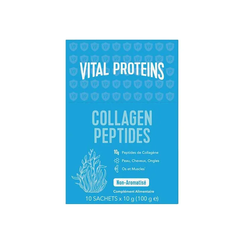 Vital Proteins Collagen Peptides boîte de 10 sticks x 10gr