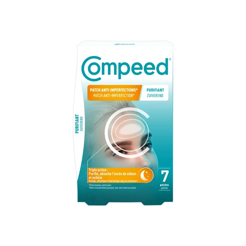 Compeed 7 patchs anti-imperfections 3 en 1