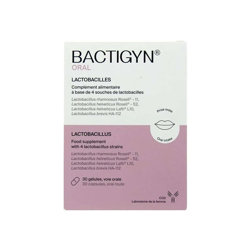 Bactigyn Oral Lactobacilles 30 gélules