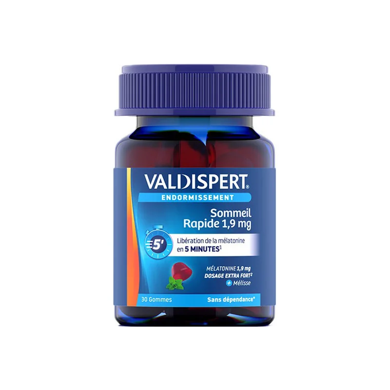 Valdispert Sommeil rapide 1,9mg 30 gommes