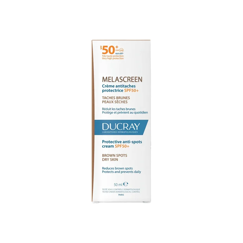 Ducray Melascreen crème antitaches brunes protectrice SPF50+ 50ml