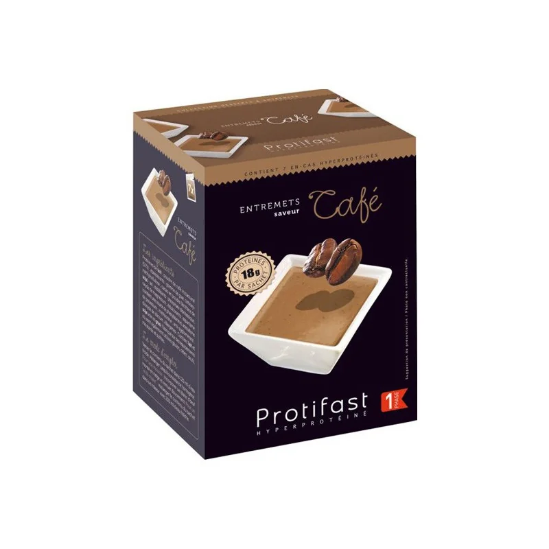 Protifast Entremets café 7 sachets de 24,5gr