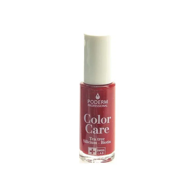Poderm Color Care vernis Tea Tree 253 rouge allure
