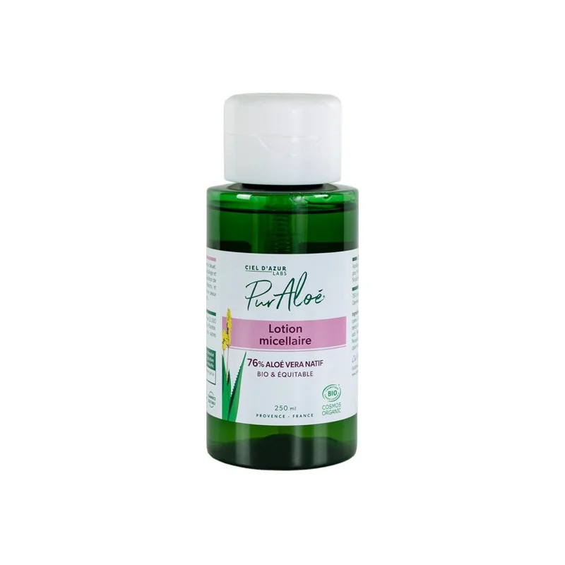 Pur Aloé lotion micellaire 76% Aloé Vera natif 250ml