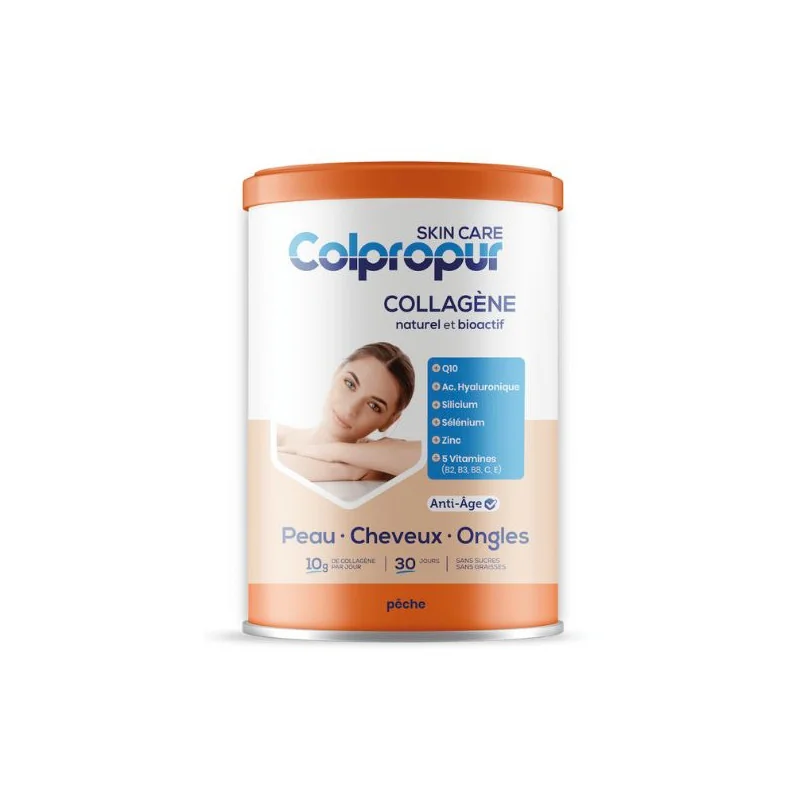 Colpropur Skin Care Collagène naturel et bioactif pêche - 306g