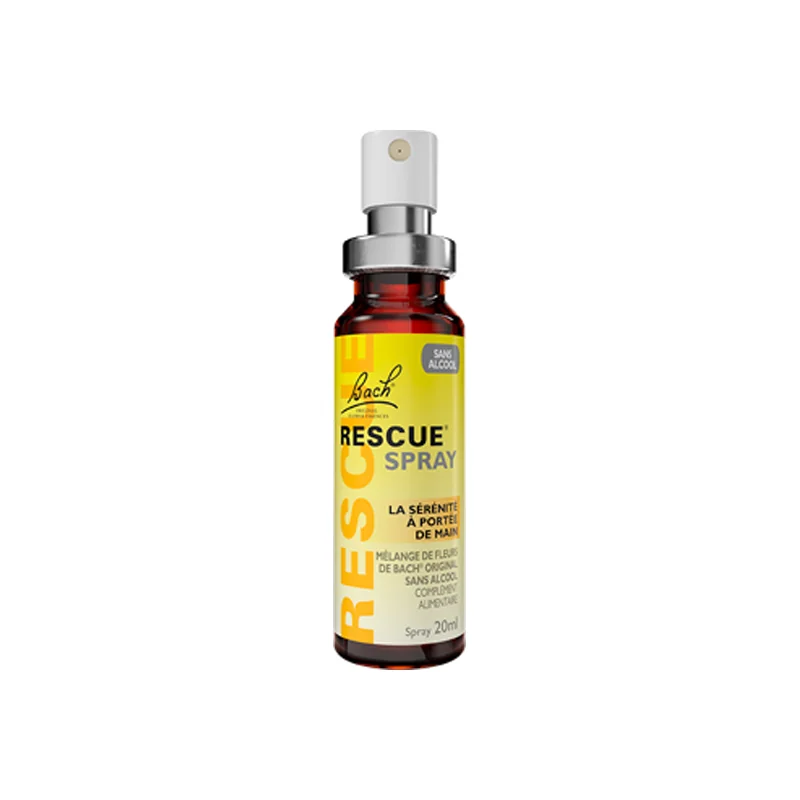 Fleurs de Bach Rescue spray sans alcool 20ml
