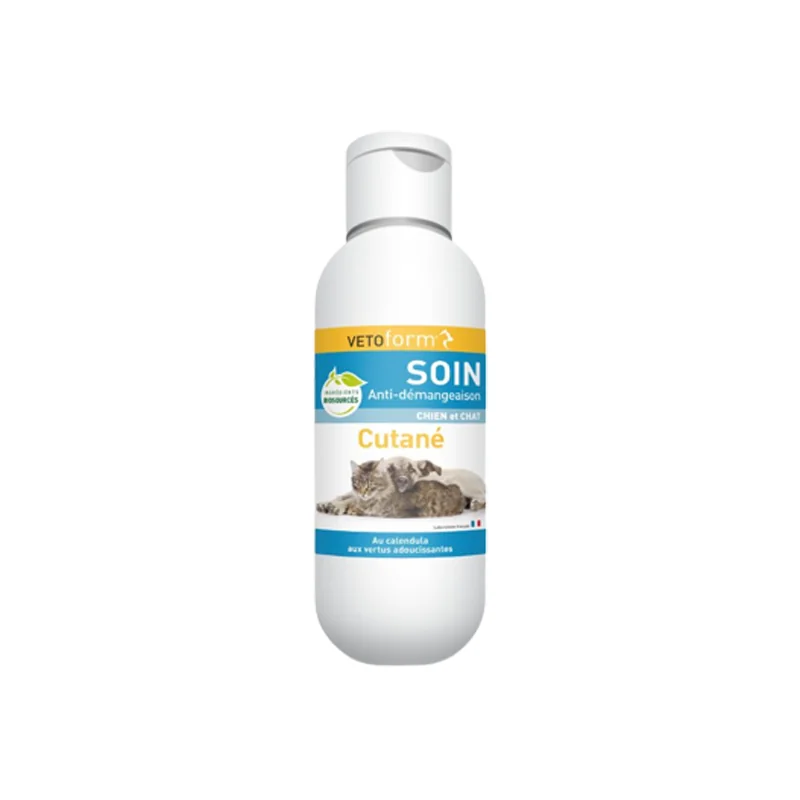 Vetoform lait anti-démangeaison chien et chat 125ml