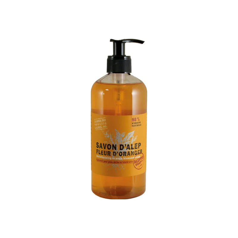 Tadé savon d'Alep liquide Fleur d'Oranger 500ml