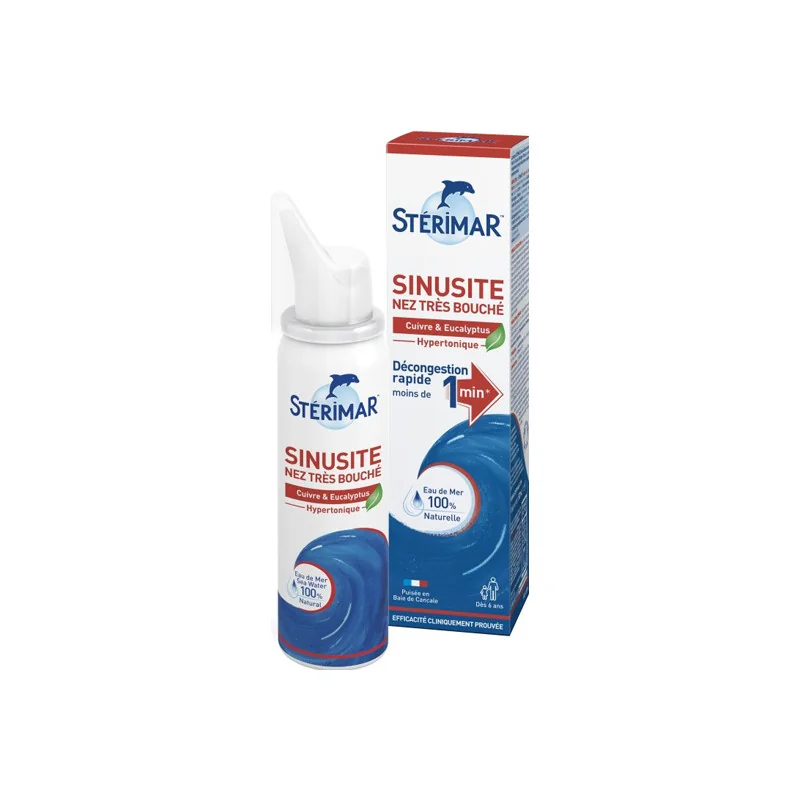 Stérimar Sinusite nez très bouché 50ml