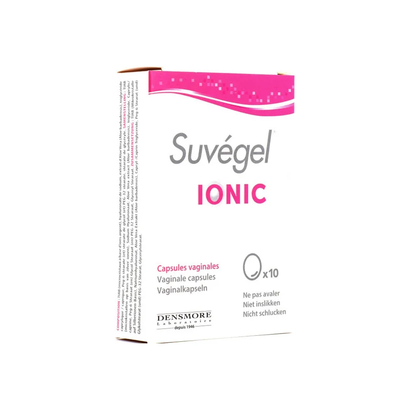 Densmore Suvégel Ionic 10 capsules vaginales