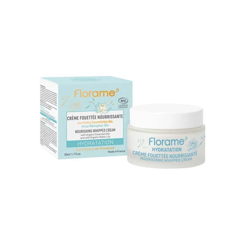 Florame Hydratation crème fouettée nourrissante bio 50ml