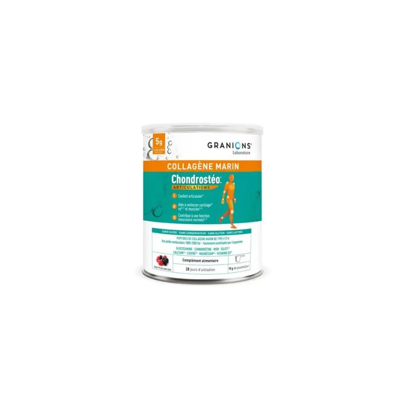 Granions Chondrostéo+ Collagène Marin - Articulations, Poudre 280g