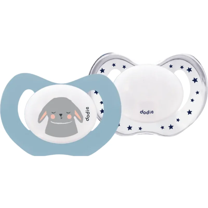 Dodie Sucettes Physiologiques +6 mois x2 - Motif Aléatoires