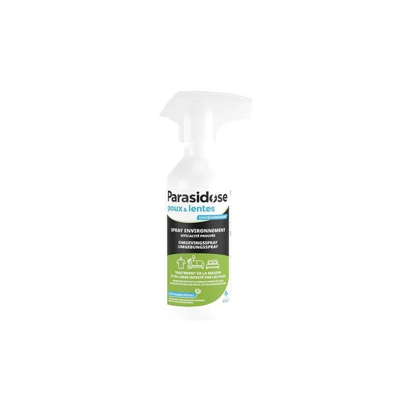 Parasidose Poux-Lentes Spray Environnement 250 ml