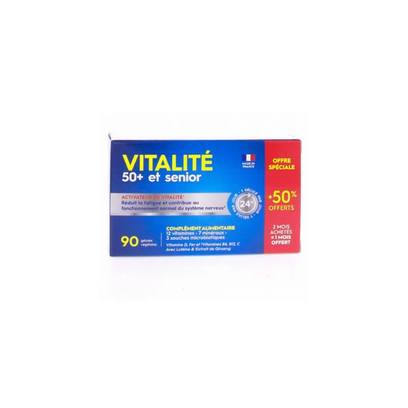 Pharmascience Vitalité Sénior 90 comprimés
