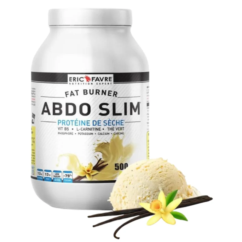 ERIC FAVRE ABDO SLIM PROTÉINE DE SÈCHE VANILLE 1.5KG