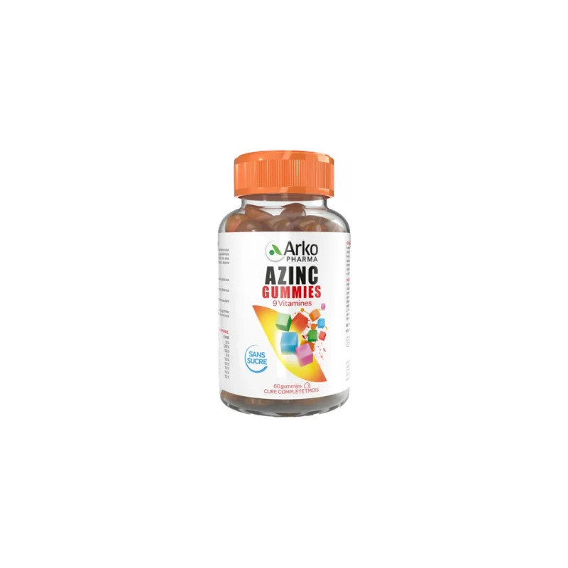 Arkopharma Azinc Gummies 9 Vitamines 60 Gummies