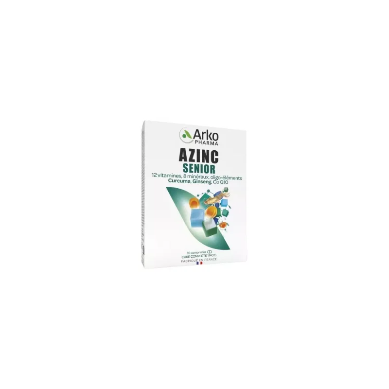Arkopharma Azinc Senior 30 Comprimés