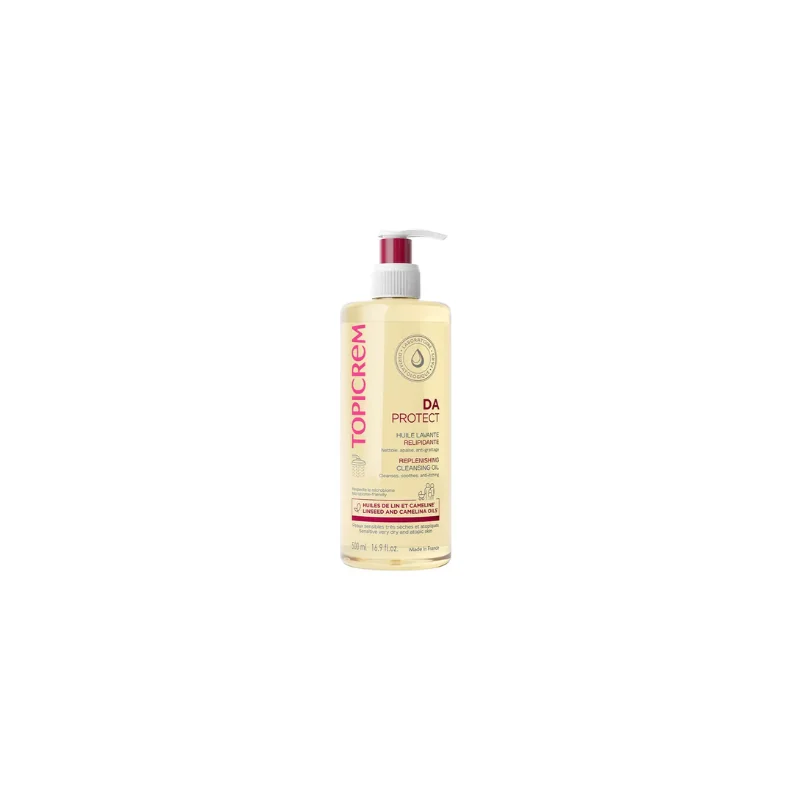 Topicrem Da Protect Huile Lavante Relipidante peaux sensibles très sèches et atopiques 500ml