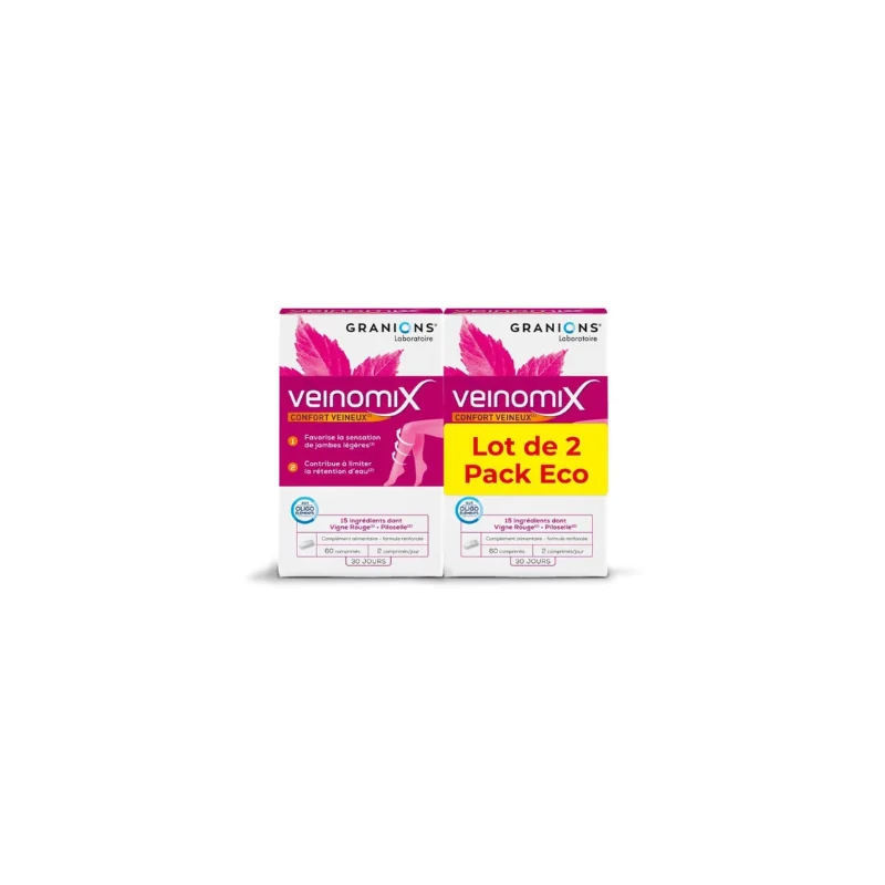 Granions Veinomix - 2 x 60 comprimés