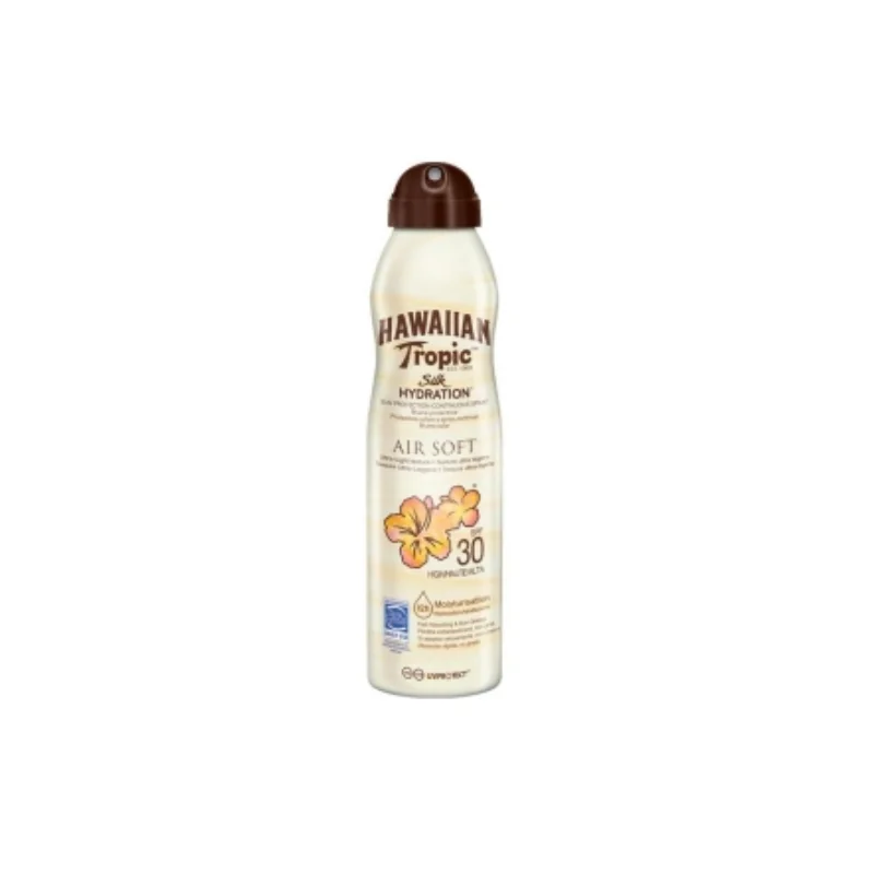 Hawaiian Tropic Silk Hydration Air Soft Brume De Protection Solaire Spf30 177ml