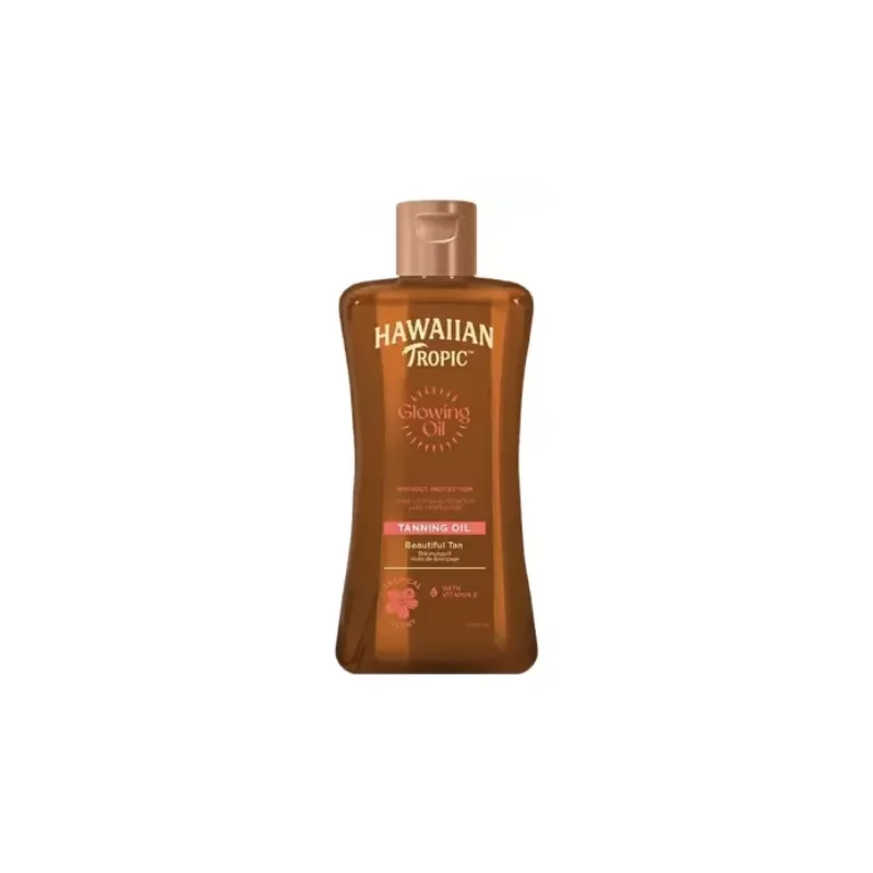 Hawaiian Tropic Glowing Oil Huile de Bronzage 200 ml