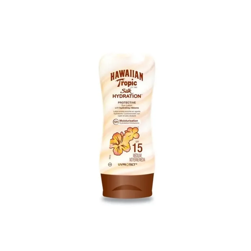 Hawaiian Tropic Crème Solaire 180ml Fps15