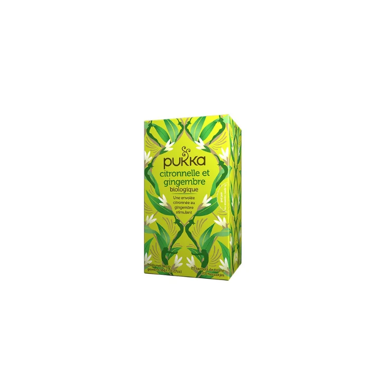 PUkKA Infusion Citronnelle et Gingembre