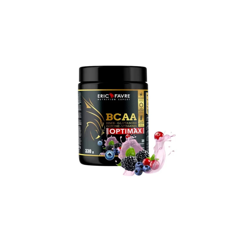 Eric favre bcaa optimax fruit rouge 330g