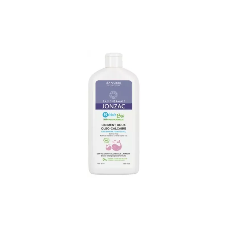 Eau de Jonzac Bébé Bio Liniment Doux Oléo-Calcaire 500 ml